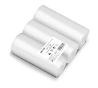 Wevac Lite 3 Rouleau Sous Videuse Alimentaire de 28x1500cm Poche Sous Vide Alimentaire sans BPA, sac Congelation Sous Vde la Conservation et la Préparation des Aliments