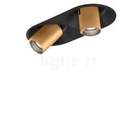 Wever & Ducré Bliek Petit Round 2.0 Projecteur partiellement encastrés LED sans alimentation noir/champagne - 2.700 k Ce luminaire comporte des modules à LED prémontés de classes énergétiques A A++, A