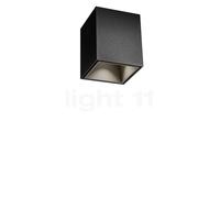 Wever & Ducré Box mini 1.0 Plafonnier LED noir mat/bronze - 3.000 K Ce luminaire comporte des modules à LED prémontés de classes énergétiques A A++, A+, A