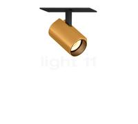 Wever & Ducré Ceno 1.1 Projecteur partiellement encastrés LED noir/doré - 3.000 K Ce luminaire comporte des modules à LED prémontés de classes énergétiques A A++, A+, A