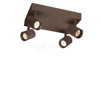 Wever & Ducré Ceno Surface 4.1 Spot LED bronze - 2.700 K Ce luminaire comporte des modules à LED prémontés de classes énergétiques A A++, A+, A