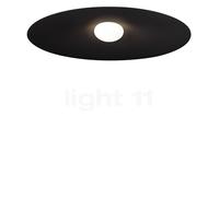 Wever & Ducré Clea 3.0 Plafonnier LED noir mat - 2.700 K Ce luminaire comporte des modules à LED prémontés de classes énergétiques A A++, A+, A