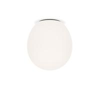 Wever & Ducré Dro Ceiling 3.0 Deckenleuchte, noir mat / verre opalin blanc