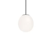 Wever & Ducré Dro Suspended 2.0 Pendelleuchte, noir mat / verre opalin blanc