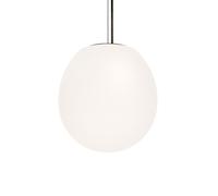 Wever & Ducré Dro Suspended 3.0 Pendelleuchte, noir mat / verre opalin blanc