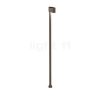 Wever & Ducré Kiosk 1.1 Borne lumineuse LED bronze - 80 cm Ce luminaire comporte des modules à LED prémontés de classes énergétiques A A++, A+, A