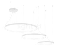 Wever & Ducré Kujo 3.2.1 Suspension LED blanc mat Ce luminaire comporte des modules à LED prémontés de classes énergétiques A A++, A+, A