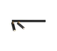 Wever & Ducré Mick Ceiling 2.0 Strahler/Spot, noir mat / gold
