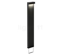 Wever & Ducré Palos Carré 1.0 Borne lumineuse LED noir - 87 cm - 2.700 K - support au sol Ce luminaire comporte des modules à LED prémontés de classes énergétiques A A++, A+, A