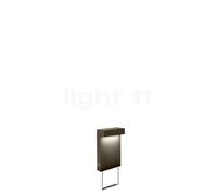 Wever & Ducré Palos Carré 1.0 d'éclairage LED bronze - 17 cm - 2.700 K - support au sol Ce luminaire comporte des modules à LED prémontés de classes énergétiques A A++, A+, A