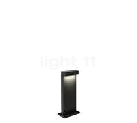 Wever & Ducré Palos Carré 1.0 d'éclairage LED noir - 27 cm - 2.700 K - plaque de sol Ce luminaire comporte des modules à LED prémontés de classes énergétiques A A