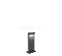 Wever & Ducré Palos Round 1.0 d'éclairage LED anthracite - 27 cm - 3.000 K - plaque de sol Ce luminaire comporte des modules à LED prémontés de classes énergétiques A A++, A+, A