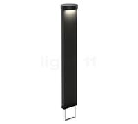 Wever & Ducré Palos Round 2.0 Borne lumineuse LED noir - 87 cm - 3.000 K - support au sol Ce luminaire comporte des modules à LED prémontés de classes énergétiques A A++, A+, A