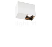 Wever & Ducré Plano 1.0 Spot LED blanc mat/noir mat - 2.700 K - 34° Ce luminaire comporte des modules à LED prémontés de classes énergétiques A A++, A+, A
