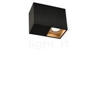 Wever & Ducré Plano 1.0 Spot LED noir/laiton - dim to warm - 38° Ce luminaire comporte des modules à LED prémontés de classes énergétiques A A++, A+, A