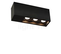 Wever & Ducré Plano Petit 3.0 Spot LED noir mat - dim to warm - 38° Ce luminaire comporte des modules à LED prémontés de classes énergétiques A A++, A+, A