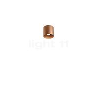 Wever & Ducré Ray 1.0 Plafonnier LED cuivre - 3.000 K - phase de gradateur Ce luminaire comporte des modules à LED prémontés de classes énergétiques A A++, A+, A