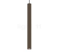 Wever & Ducré Ray mini 5.0 Suspension LED cache de plafond noir/abat-jour bronze - 5.000 K