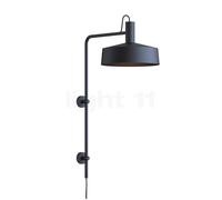 Wever & Ducré Roomor Wall 4.3 Wandleuchte, noir mat