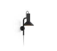 Wever & Ducré Roomor 3.1 Applique noir/noir - connexion directe