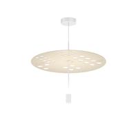 Wever & Ducré Shedda Fractal Suspended 1.0 Pendelleuchte, Silk Grey