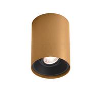 Wever & Ducré Solid 1.0 Spot LED champagne/noir - dim to warm - dimmable variateur de phase - 38° Ce luminaire comporte des modules à LED prémontés de classes énergétiques A A++, A+, A