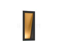 Wever & Ducré Themis 1.7 Applique encastrée LED noir/doré Ce luminaire comporte des modules à LED prémontés de classes énergétiques A A++, A+, A