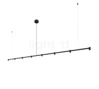 Wever & Ducré Trace 3.0 Suspension LED linéaire - 8 foyers noir - 2.700 K Ce luminaire comporte des modules à LED prémontés de classes énergétiques A A++, A+, A