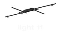 Wever & Ducré Trace Grid 2.0 Plafonnier LED noir Ce luminaire comporte des modules à LED prémontés de classes énergétiques A A++, A+, A