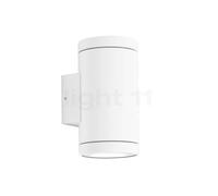 Wever & Ducré Tube Outdoor Wall 2.0 PAR16 Fassadenleuchte, blanc mat