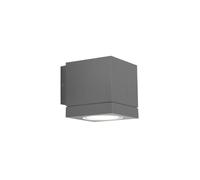 Wever & Ducré Tube Carré 1.0 Applique PAR16 Outdoor gris foncé