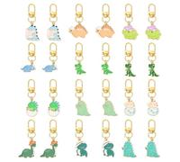 WEWAYSMILE Porte-clés Mignon Porte-clés Fête Cadeaux d'invités Petits pendentifs de sac pour sacs à main Porte-monnaie Retour à l'école Étui pour écouteurs Boîte cadeau Décoration, Dinosaures, taille