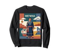 We'wha - Zuni Amérindien lhamana Histoire du Genre Sweatshirt
