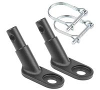 WEXFFU Attelage de Remorque de Vélo Attelage de Remorque de Vélo Universel Remorque Vélo avec Boucle en U,Attache Remorque Velo,pour Enfants, Adapté à l'attelage de Remorque, Remorque pour Chien