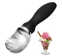 WEXFFU Cuillere a Glace Acier Inoxydable Cuillère à Glace 19x5x3cm Cuillere Glace Boule,Cuillere a Glace Professionnelle pour Crème Glacée, Melon, Boulettes de Viande, Gâteau, Pâte à Biscuits, Riz