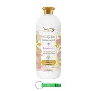 WEXOR Lot de 12 assouplissants extra parfumés avec essence concentrée, rose et pivoine, 55 lavages, 1 litre + porte-clés Beni Culinari
