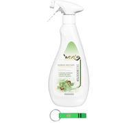 WEXOR Lot de 12 désodorisants DeoBooster Verde Himalaya/Essence multi-usages avec micro-capsules/très longue durée 750 ml + porte-clés Beni Culinari