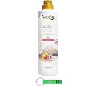 WEXOR Lot de 12 nettoyants pour sols Elisir Pavimenti Fiori Brasil/gel avec micro-capsules 750 ml + porte-clés Beni Culinari