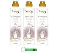 WEXOR Lot de 3 nettoyants pour sols Elimina Odori Pavimenti avec technologie d'élimination des odeurs 750 ml + porte-clés Beni Culinari