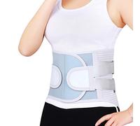WEYIMVTO Ceinture de Soutien Dorsal Support de Taille Auto-Chauffant, Support magnétique Respirant, attelle Dorsale réglable for Hommes et Femmes(L/L)