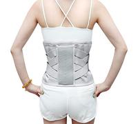 WEYIMVTO Ceinture de Soutien Dorsal Support de Taille Auto-Chauffant, Support magnétique Respirant, attelle Dorsale réglable for Hommes et Femmes(S/S)