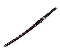 WEYIMVTO Épée de samouraï d'anime, Sabre de samouraï Japonais Kendo en Bois avec Fourreau, sûr, utilisé for la Pratique des Arts Martiaux, Jouet for Enfants