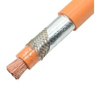 WEYIMVTO Fils et câbles électriques, Câble de Charge véhicule, câble électrique carré 25 mm, 35, 50 avec Batterie blindée, système Haute Tension, Ligne Piquet(25mm2)