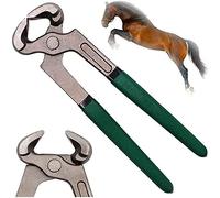 WEYIMVTO Le Fermier Coupe Les Chevilles Pince à Sabots, Pince à Chevaux, Outil de maréchal-ferrant, Coupe-Sabots, Coupe-Ongles, Nettoyage des Ongles, Fer à Cheval