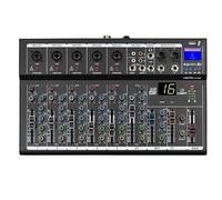 Weymic F7-Pro Professional Mixer/w USB Audio Interface for Recording DJ Stage Karaoke Music Application
