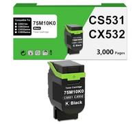WEYNUONY CS531 CX532 Cartouche de toner 75M10K0 avec puce Noir