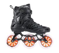 Weyot Rollers en Ligne, Patins À Roues Alignées pour Femmes Et Hommes, Patins À roulettes Professionnels, Patins De Course, Patin À Roulette Adulte Male Female Black,EU 43/UK 7.5/26.5CM