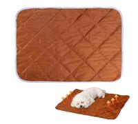 Weyot Tapis Auto Chauffant pour Chats, Couverture Auto Chauffante pour Animaux De Compagnie, Coussin Chauffant Thermique pour Chatons, Chiots Et Chiens (Utilisation en IntéRieur).