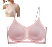 WEYSHHT Ultra-Thin Ice Silk Lifting Bra, Soutien-Gorge sans Couture Ultra-Fin en Soie Glacée, Ice Silk Air Camisole de Sport sans Anneau en Acier pour Femmes, Respirant Doux