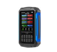 Weytoll Détecteur EMF 5 en 1 Testeur complet de champ électrique radiofréquence, de force de champ magnétique, de température et d'humidité avec paramètres personnalisables